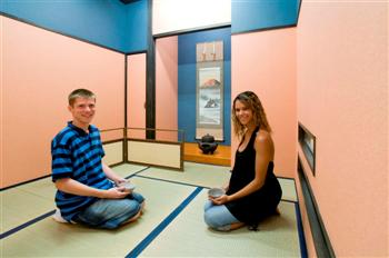 Japanese-style tea ceremony room